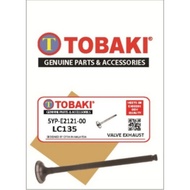 TOBAKI VALVE 2 IN+2 EX 1SET(4PCS)=>RS150/LC135/FZ150 I/Y15ZR/FZ150 I NEW/R15/N MAX 155/RFS150I/VF3I<