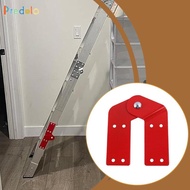 [Predolo] Attic Ladder Hinge Compact Easy Install Foldable Hardware for Extendable Roof Ladder and L