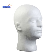 Male Mannequin Head Foam Wig Stand Manikin Head Wig Cap Holder for Store Salon Home