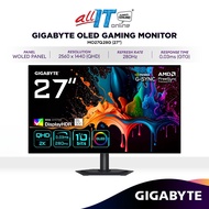 GIGABYTE MO27Q28G 27" OLED 2K QHD 280Hz Gaming Monitor  0.03ms  HDR500  G-Sync Compatible  KVM