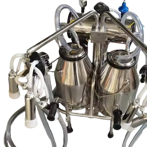 Electric Vacuum Milking Machine for Cows And Goats High Quality Low Price Milk Pumping Machine