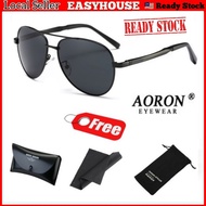 🔥AORON🔥 Mens Glasses Polarized Sunglasses UV400 Male Polarized Cermin Mata Anti Silau Spek Mata Hita