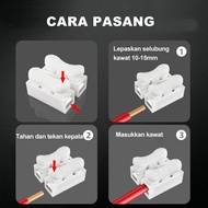 2-pin Electrical Cable Connector Quick Connector/ 2-Wire Connector/ Electrical Cable Connection Term