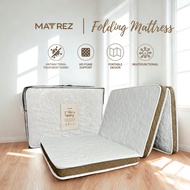 MATTREZ Tri-Fold Mattress/Single 3ft/3 Inch/Free Delivery/Direct From Factory/Folding Mattress