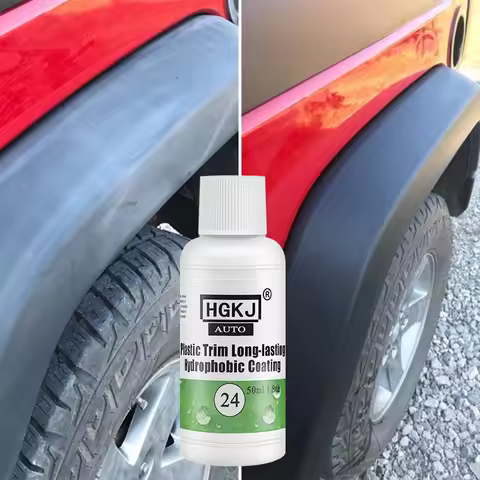 Plastic Restore Revitalizer Plastic Renovator Longlasting Coating For Car Rubbers Refurbish Clean Gl