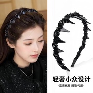 Luce Paris Princess Headband Women's 2026 Daily Outer Wear Hairpin Fluffy High Headband Headwear 8.2