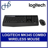 Logitech MK345 Wireless Combo Mouse Keyboard MK 345 1 year warranty 920-006491