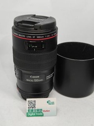 超新淨 可買可租 Canon EF 100mm f2.8 L IS macro 近攝 微距 手快有 歡迎 trade in