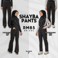 SHAYBA Pants | Seluar Sukan Perempuan| Hiking Jogging | Kasual (Straight Cut & Boot Cut)