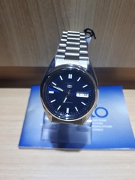 MENS SNXS77 SEIKO 5 AUTOMATIC BLUE DIAL STAINLESS-STEEL BRACELET - STORENAMR