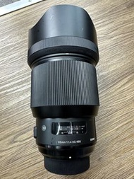 新淨 Sigma ART 85mm f1.4 DG for Nikon F mount 85 1.4