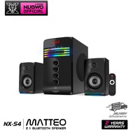 ลำโพงคอม+บลูธูท NUBWO FREDIRK Bluetooth Speaker 2.1 รุ่น NS-45A (ประกัน 1 ปี)