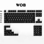 WoB BoW鍵帽 CHERRY原廠高度 ABS二色成型工藝 RGB不透光 水口出廠已處理 適用市面多種配列機械鍵盤 GMK WoB BoW Clones ABS Keycaps (not inclu