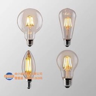 【臺灣公司-保固】Led 燈絲燈泡 E27 復古愛迪生燈  E14 復古 C35 蠟燭燈G9-滿288發貨