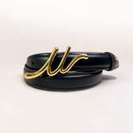 Classic Letter Buckle Belt