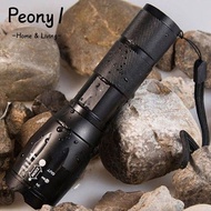 PEONY1 Flashlight Durable Hiking Camping 500 Lumen LED
