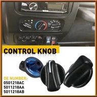 [chasoedivine.] 3Pcs Car Climate Control Switch Knobs Dials Cover for 1999-2005   1EJ51BD1AA