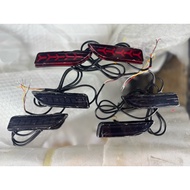 Lexus CT200h Toyota altis 2011 2012 2013 rear bumper led light reflector fog lamp foglamp foglight b