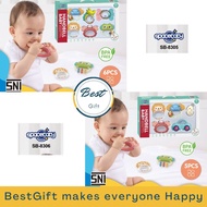 SPACEBABY HANDBELL BABY SB-8305 (5 IN 1)/ SB-8306 (6 IN 1) SPACEBABY Baby Toys 0 12 Months Hanging T