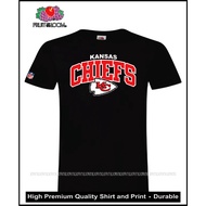 Kansas Chiefs NFL Fruit of the Loom T-Shirt 100% Cotton