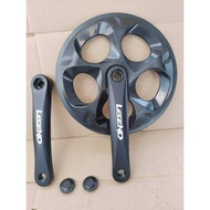 Foldable Bicycle Chainring 52-tooth Variable Speed Chainring Square Hole Single-piece Chainring Road