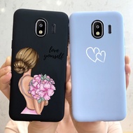 Samsung Galaxy J4 2018 Case New Fashion Printed  silicon Soft TPU Back Cover For  Samsung  j 4 J400F/DS  Phone Casing 5.5''