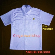 KEMEJA White Civil Servant Shirt, White Civil Servant Shirt, White Civil Servant Shirt, White pdh Sh