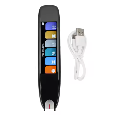 New WiFi Translation Pen 3.7 Inch Touchscreen Voice Translator 142 Languages Online Scanning Reading