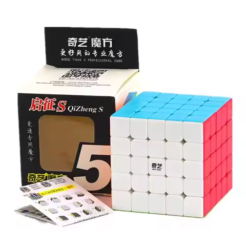 Qiyi 5x5 Cube Qizheng S 5x5x5 Magic Cube 5x5 Stickerless Qizheng Anti-stress 5 By 5 Toys For Childre