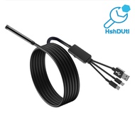 Inspection Endoscope Phone Scope Camera with Light IP67 Waterproof Easy Connection 1080P Borescope I