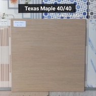 Keramik Lantai Embosed Matt 40x40 Texas Maple Habitat
