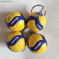 SPICEHIVE​ Volleyball Keychain Keychain Ball Toy Cute Volleyball Pendant Mini Volleyball Car Keychai
