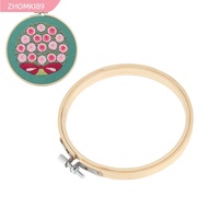 ZHOMKI89 Cross  Frame  Diy Handmade Round Loop