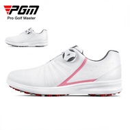 PGM รองเท้ารองเท้ากอล์ฟผู้หญิงกันน้ำรองเท้าสนีกเกอร์เชือกผูกรองเท้าหัวเข็มขัดมีกระดุมน้ำหนักเบาระบายอากาศได้ดีกันลื่น XZ179รองเท้าวิ่ง