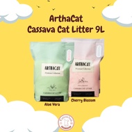 ARTHACAT CASSAVA CAT LITTER 9L PREMIUM SAND ARTHA CAT CASSAVA CAT LITTER 9 LITTER