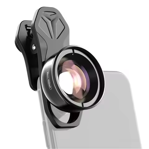 APEXEL APL-HB100mm Universal Smartphone Macro Lens 4K HD Phone Camera Lens for iPhone 16/15/14/13/12