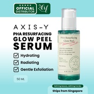 AXIS-Y PHA Resurfacing Glow Peel 50ml | Gentle Exfoliation for All Skin Types | Reveals Radiant, Cle