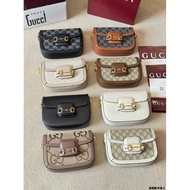 Gucci GUCCI Double Shoulder Strap Gucci Gucci | 1955 Series Mini Handbag Carved Horse Street
