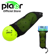 PLAER Outdoor Pickleballs (3 Pack) - High Quality Pickleball Balls for recreational play.  40 holes (Franklin X40 and Dura40 equivalent)  High visibility Neon GREEN &amp; YELLOW