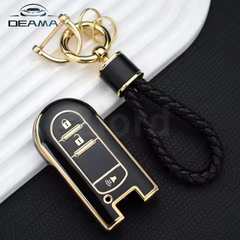 TPU Car Key Cover Case For Toyota Terios Rush 2018 to 2022 Wigo Gen 3 Wigo 2014-2021 For Perodua Rem