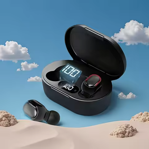 Original E7S Wireless Bluetooth Headset with Mic LED Display Earbuds TWS Earphone Bluetooth Headphon