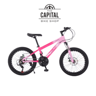 Garuda 20 Inch Aluminum Alloy 21-Speed Mountain Bike with Shock Absorbers  Laser-Engraved Logo