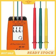 [CloudsMiles] SW360 Phase Sequence Tester, 3-Phase AC Rotation Meter, Voltage/Current Detector, Phas