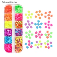 【Star】 12 Grid Glitter Flakes Sequins Letter Alphabet Sequins for Epoxy Resin Mold ~~