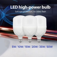 5W 10W 15W 20W 35W 50W LED T-BULB ENERGY SAVING JUMBO LED BULB/ E27 FITTING 6500K WHITE LED BULB/