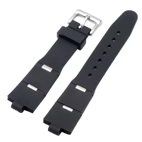Rubber silicone strap for Bvlgari Watch Strap with notch 22x8 24x8mm DP42C14SVDGMT men's and women's
