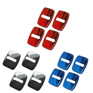 Red Blue Carbon Door Lock Cover Stainless Steel Protective Suitable For E84 F26 E70 E92 F32 Z4 E63 M