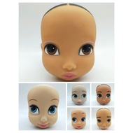 New Genuine Bulk Salon Dolls Multiple Accessories Head Body Long Hair Princess Snow White Anna Elsa 