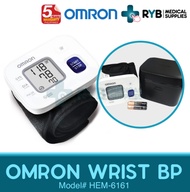 Omron Blood Pressure Monitor HEM-6161 Wrist BP (5 years warranty)