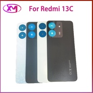 For Xiaomi Redmi 13C Back Cover Rear Door Battery Cover Housing Case Repair Parts